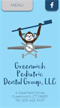 Mobile Screenshot of greenwichkidsdentist.com